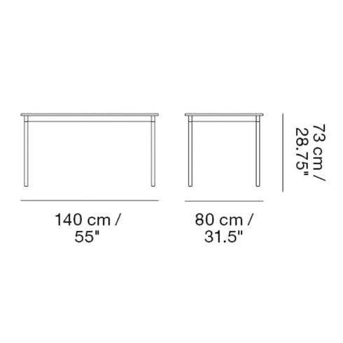 Table Base 140x80cm